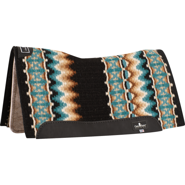 32 X 34 Wool Top ESP Contour Saddle Pad by Classic Equine